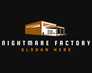 Warehouse Factory Storage logo design