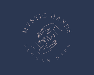 Crystal Hand Boutique logo design