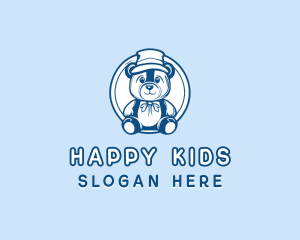 Bear Kids Toy logo design