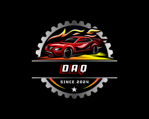 Racing - Gear Car Racing logo design