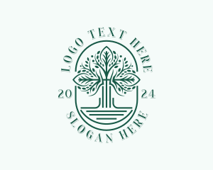 Gardening - Botanical Garden Planting logo design