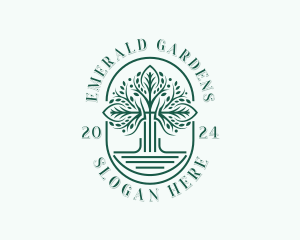 Botanical Garden Planting logo design