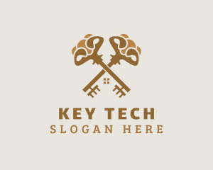 Key House Security logo design