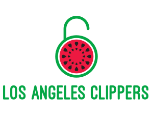 Watermelon Fruit Lock  Logo