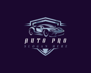 Auto - Racing Car Auto Detailing logo design