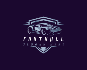 Automotive - Racing Car Auto Detailing logo design