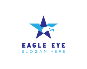 Eagle Wings Star logo design