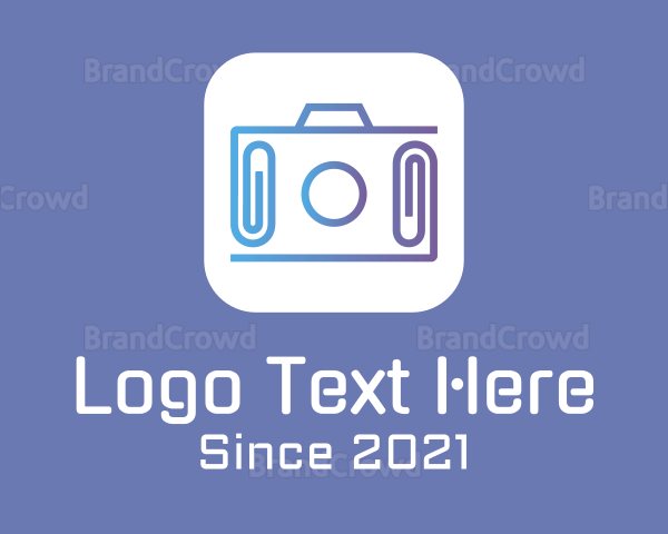 Camera Clip Mobile App Logo