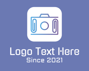 Instagram - Camera Clip Mobile App logo design