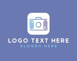 Instagram - Camera Clip Mobile App logo design