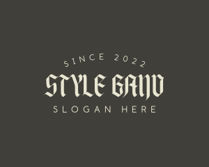 Urban Gothic Styling logo design