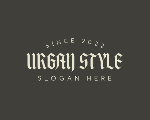 Urban Gothic Styling logo design
