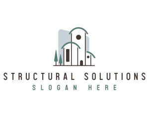 Architecture Realty Structure logo design