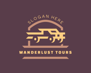 Touring - Pickup Truck Automotive logo design