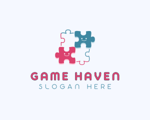 Jigsaw Puzzle Community logo design