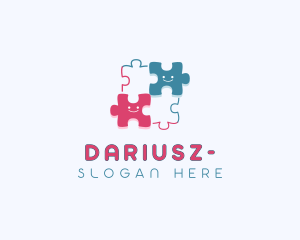 Jigsaw - Jigsaw Puzzle Community logo design