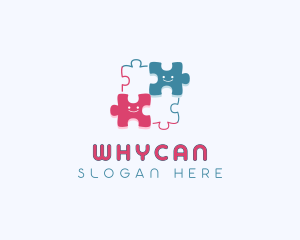 Problem Solving - Jigsaw Puzzle Community logo design