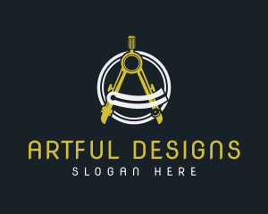 Compass Design Drafting logo design