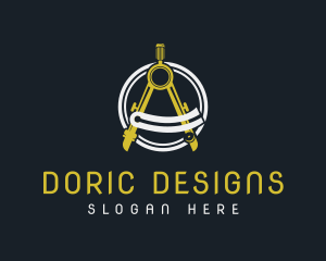 Compass Design Drafting logo design