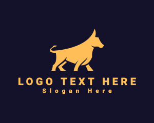 Horn - Strong Bull Horn logo design