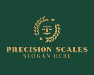Law Scale Paralegal logo design