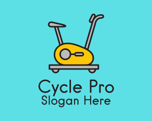 Cycling - Cycling Exercise Machine logo design