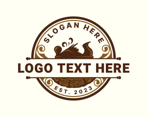 Industrial - Lumberjack Woodwork Carpentry logo design