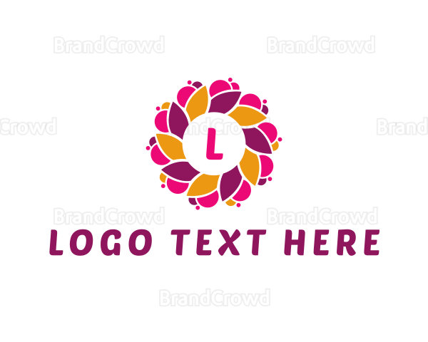 Floral Feminine Perfume Boutique Logo