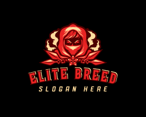 Elite Hunter Character logo design