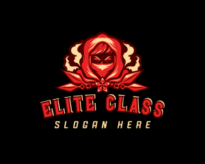 Elite Hunter Character logo design