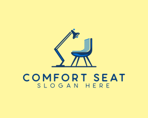 Chair Furniture Seating logo design