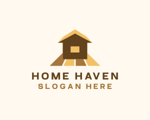 Residential Home Flooring  logo design