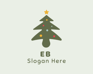 Christmas Tree Decoration Logo