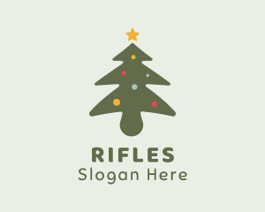 Christmas Tree Decoration Logo