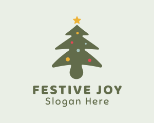 Christmas - Christmas Tree Decoration logo design