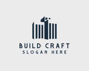 Real Estate Building Property logo design