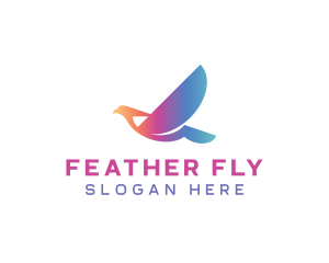 Flying Bird Company logo design