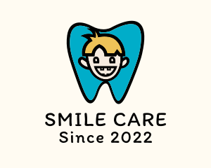 Dentist - Happy Kid Dentist logo design