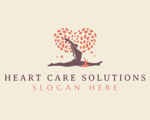 Wellness Woman Tree logo design