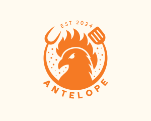Grilled - Grilled Roast Chicken logo design