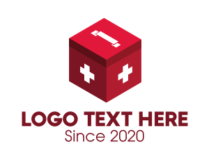 Hamper - Red Medical Kit Box logo design