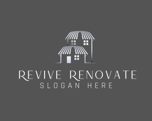 Renovate - Store House Roofing logo design