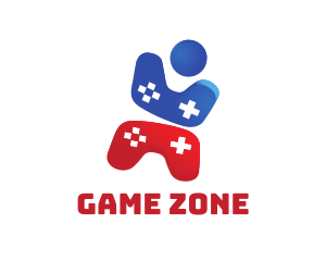 Game Controller Multiplayer logo design