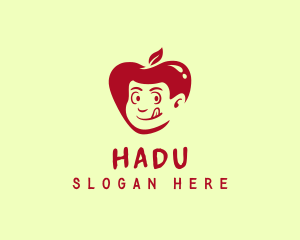 Apple Fruit Guy Logo