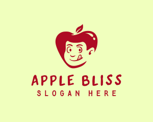 Apple Fruit Guy logo design