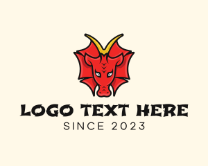 Mythology - Oriental Dragon Beast logo design