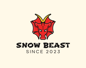 Oriental Dragon Beast logo design