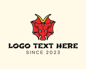 Gaming - Oriental Dragon Beast logo design