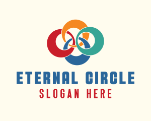 Ring - Colorful Round Rings logo design