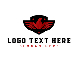 Military - Military Eagle Bird logo design